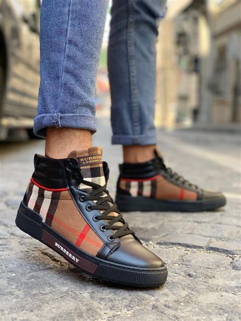 fashion sneaker burberry shoes men|Burberry sneakers men.